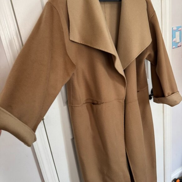 Toteme Signature Cashmere Wool Coat - Picture 2 of 4